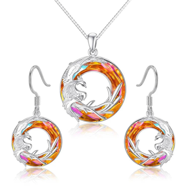 For Daughter - S925 I am So Proud of You Phoenix Necklace