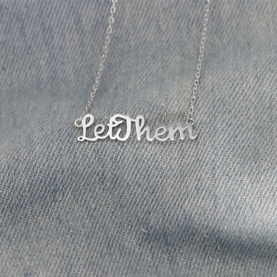 Let Them Cut-style Necklace