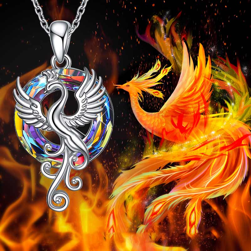 S925 Rise From The Ashes Phoenix Necklace