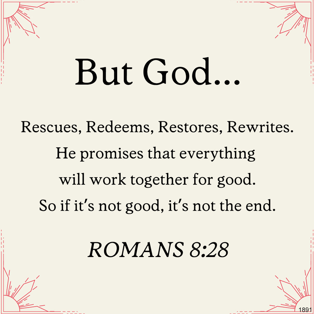 For Anyone - So If It's Not Good, It's Not The End But God Bar Necklace