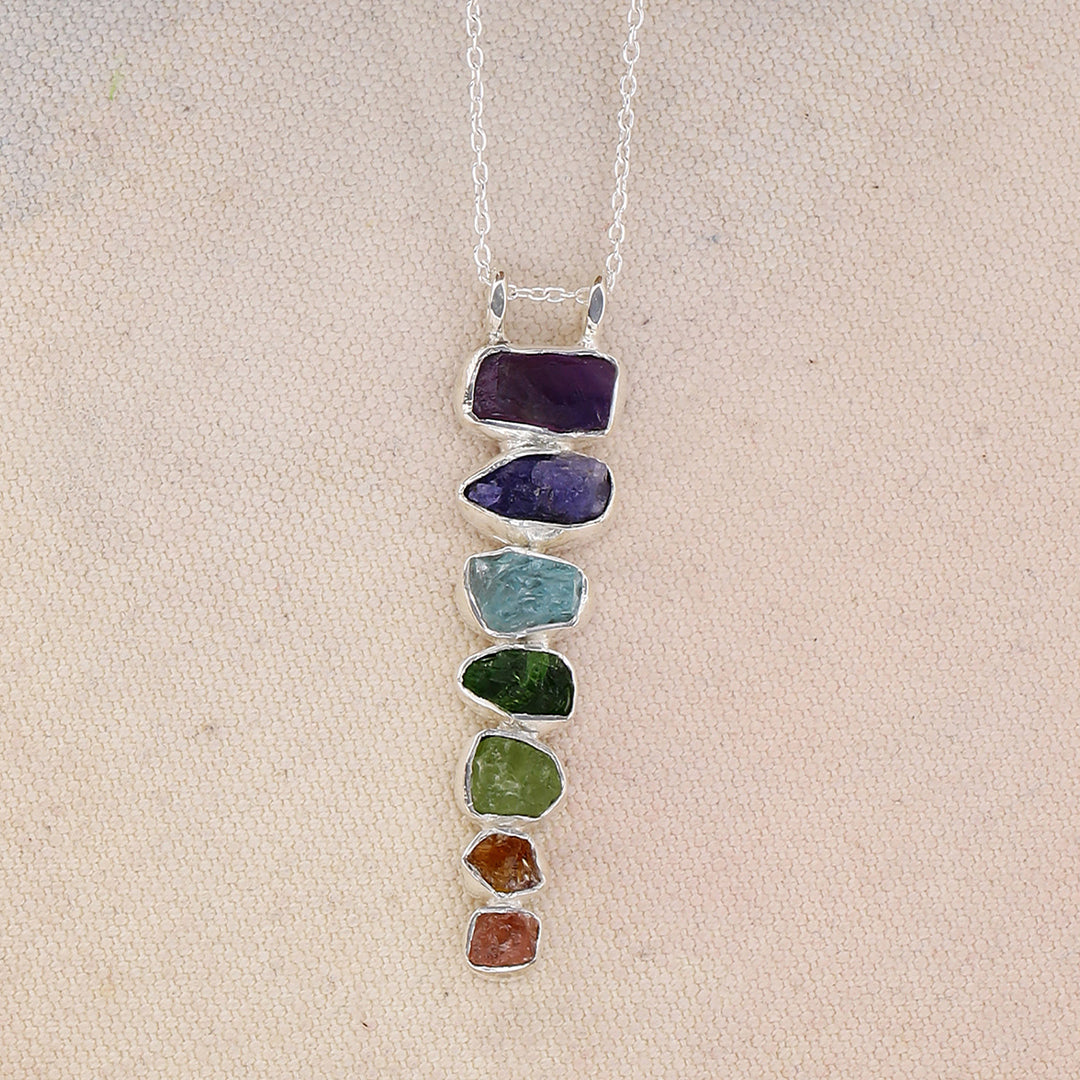 Breathe in Breathe out Move on Necklace