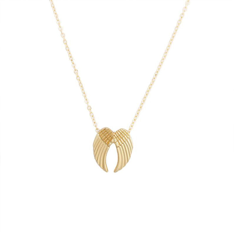 For Memorial - Hug from Heaven Wings Necklace