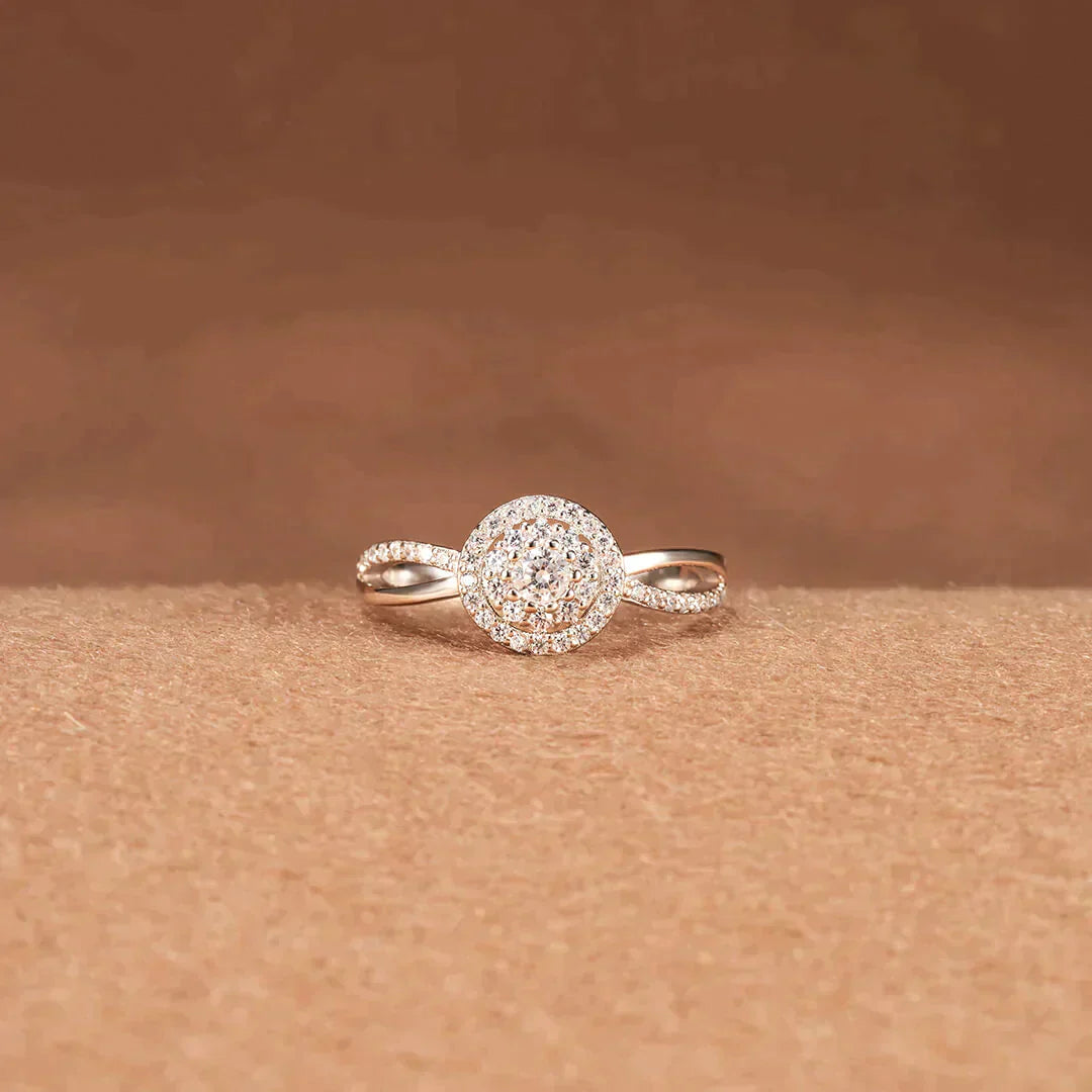 For Self - S925 Self Love Round Infinity Ring