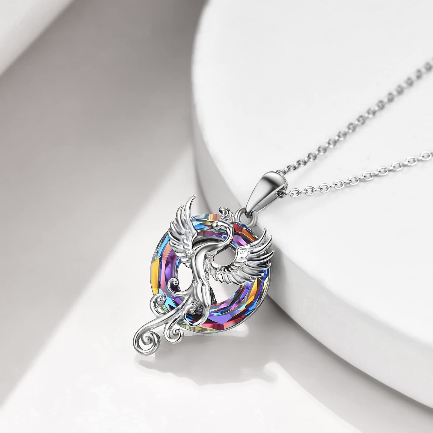 S925 Rise From The Ashes Phoenix Necklace