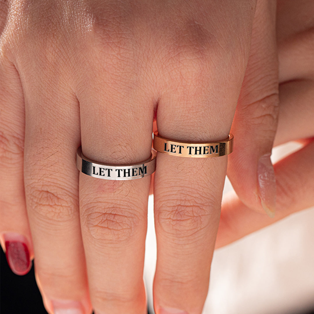 S925 Let Them Circle Ring