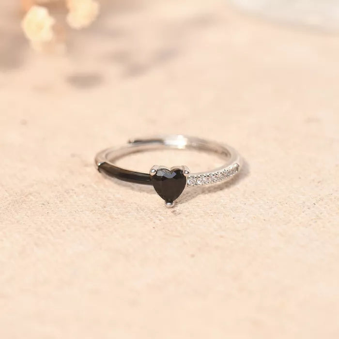 For Memorial - Mama Of An Angel Drip Glaze Half Ring