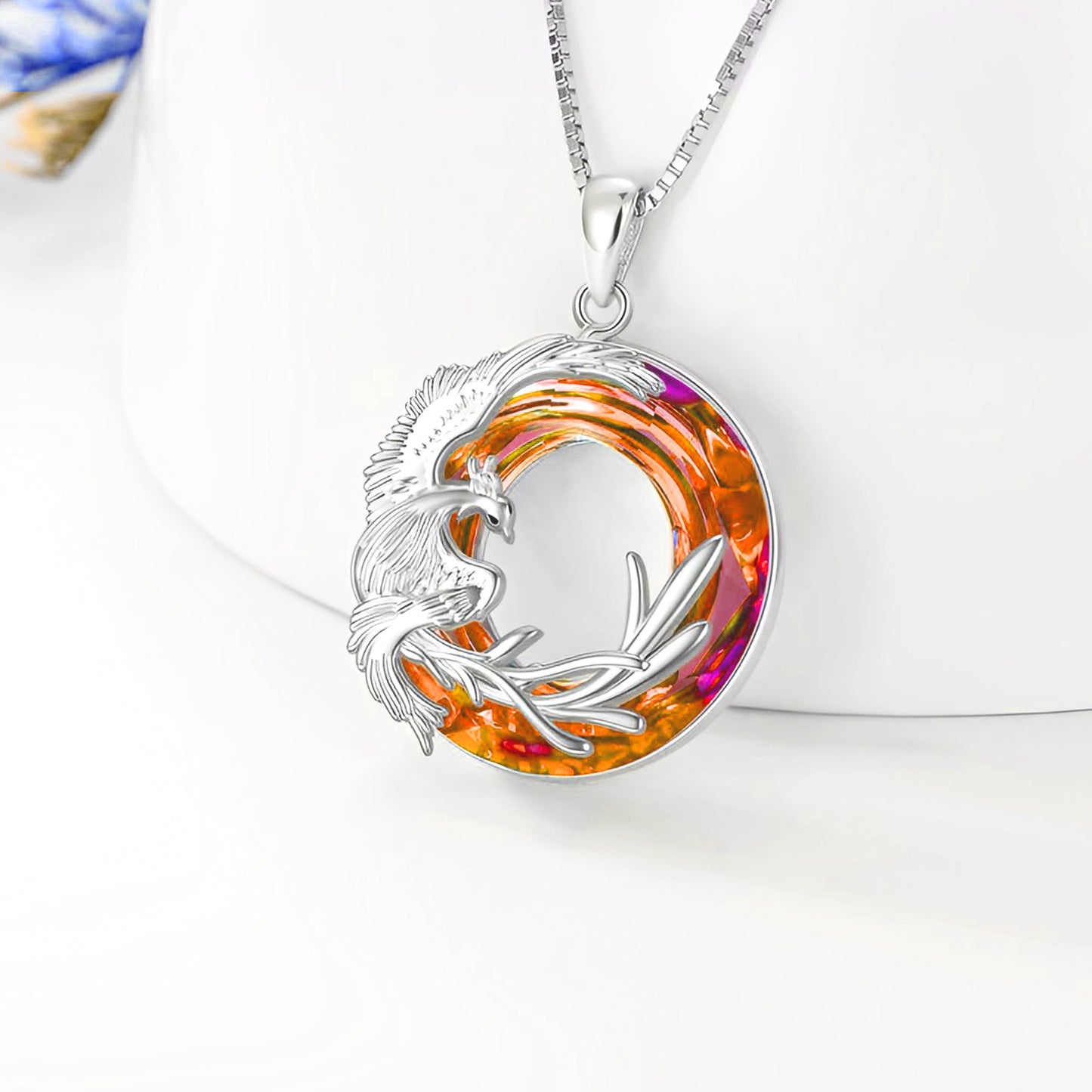 For Daughter - S925 I am So Proud of You Phoenix Necklace
