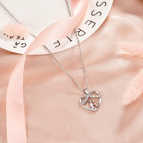 For Niece - S925 Infinity Heart Necklace