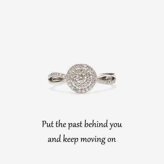 For Self - S925 Self Love Round Infinity Ring