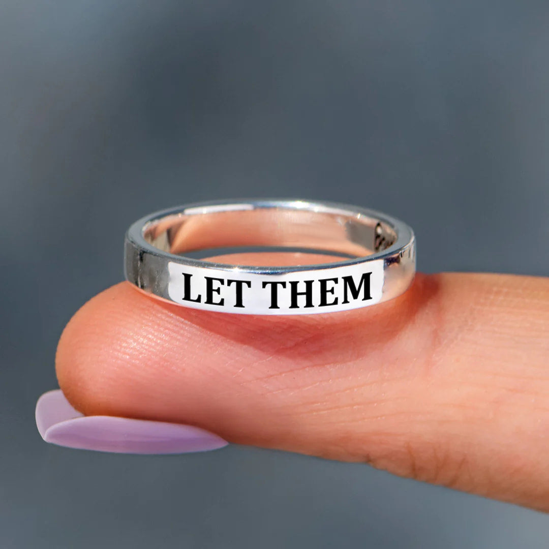 S925 Let Them Circle Ring