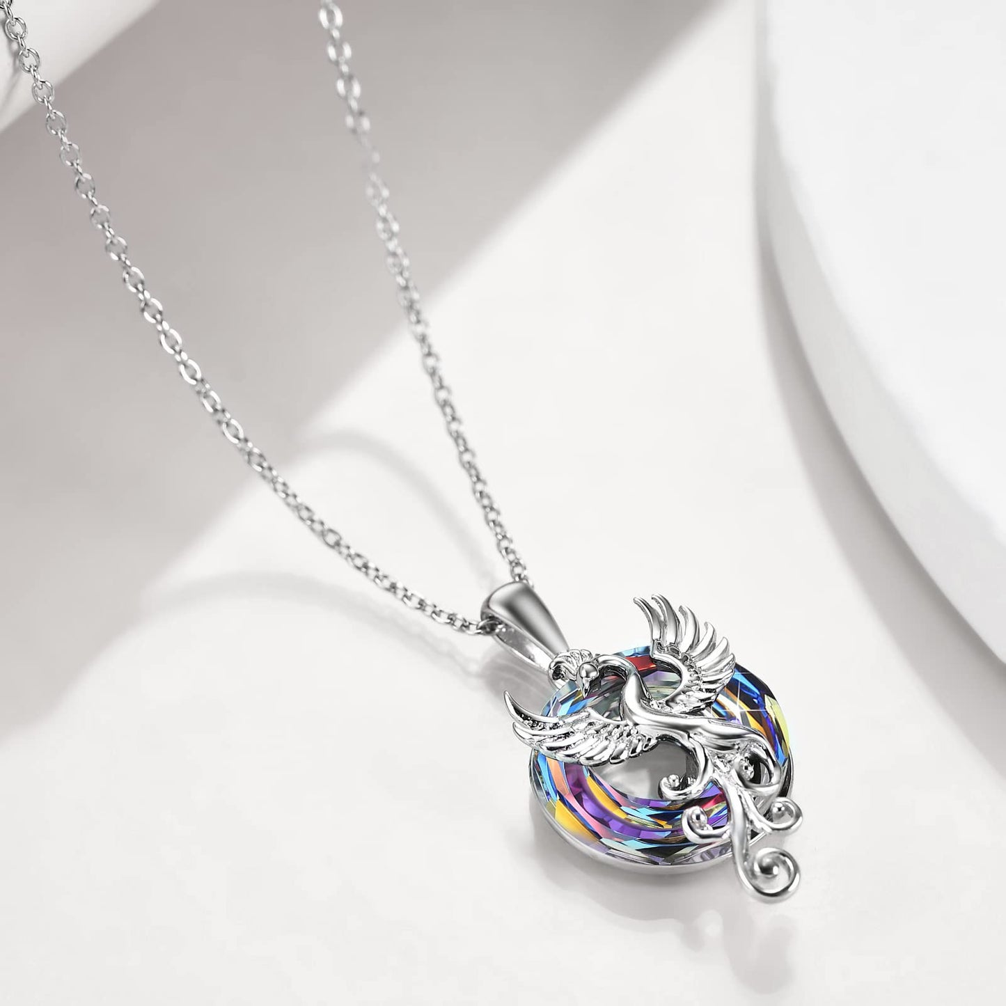 S925 Rise From The Ashes Phoenix Necklace