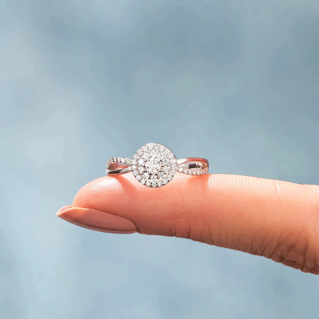 For Self - S925 Self Love Round Infinity Ring