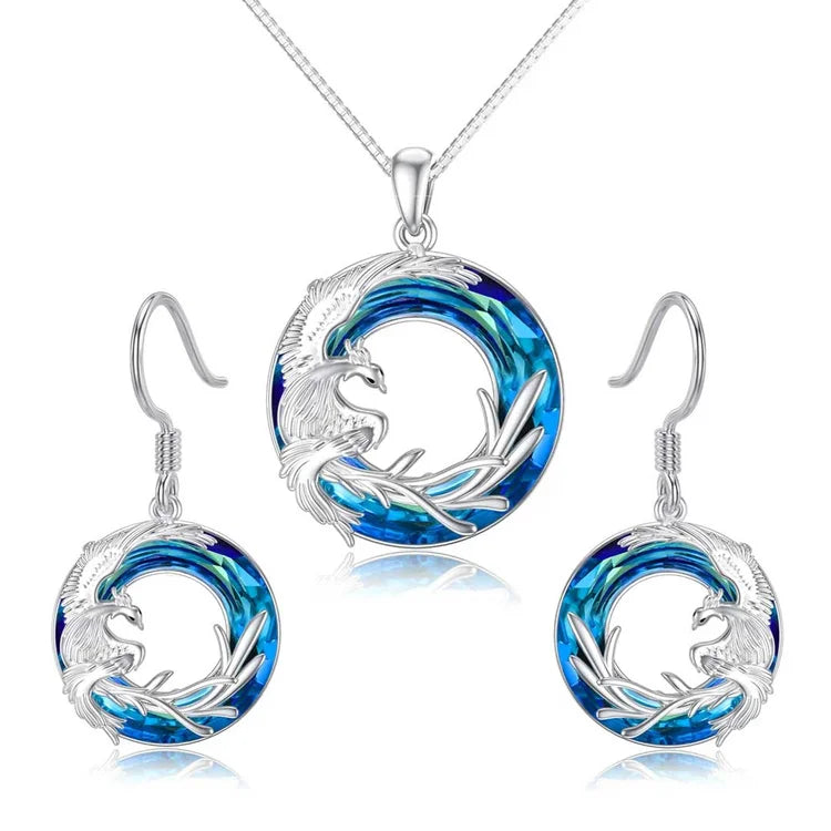 For Daughter - S925 I am So Proud of You Phoenix Necklace