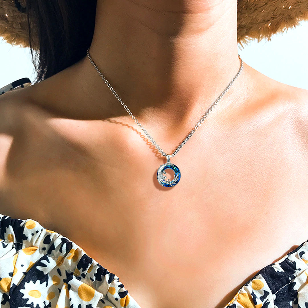 For Daughter - S925 I am So Proud of You Phoenix Necklace
