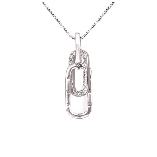S925 The Love Between Aunt & Niece is Forever Sterling Silver Circle Necklace