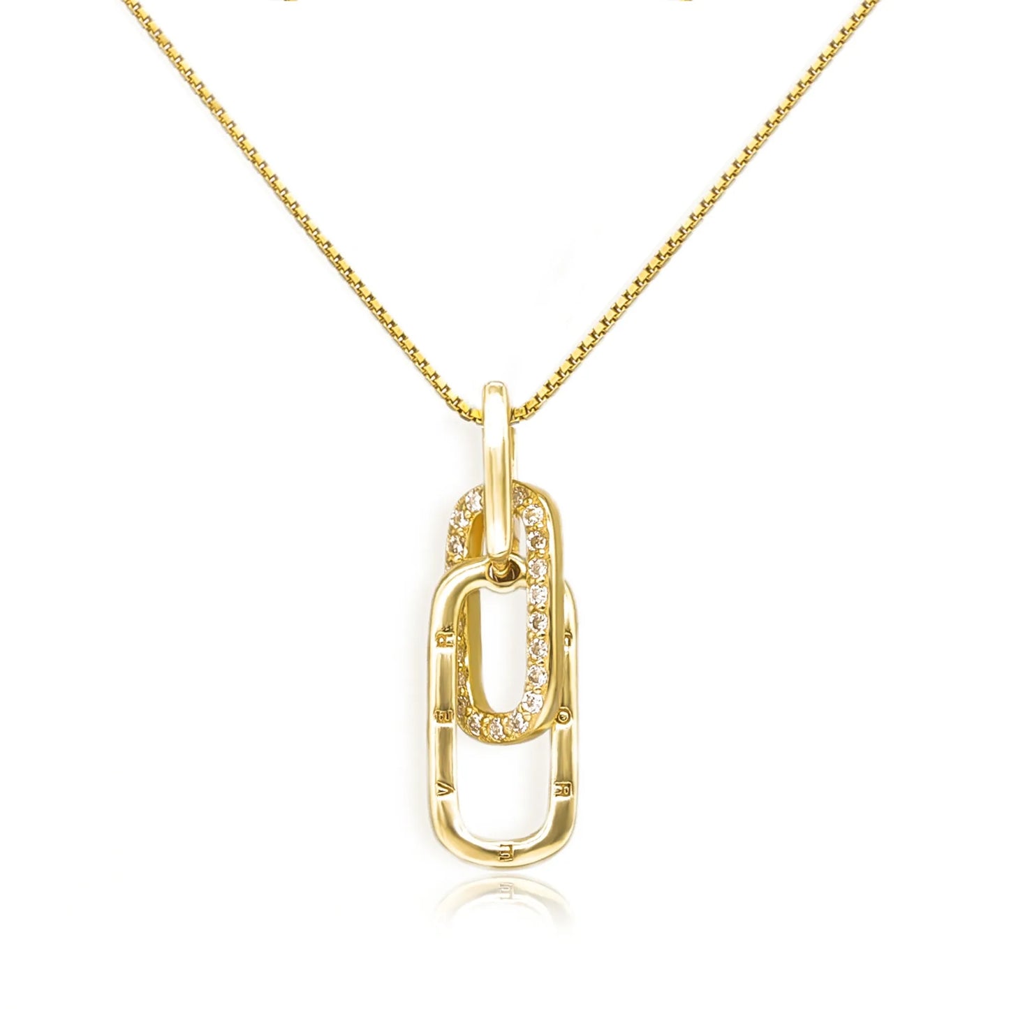 For Friend - S925 Someone Who Will Be There No Matter What Interlocking Circle Necklace