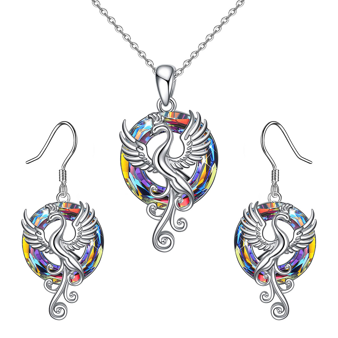 S925 Rise From The Ashes Phoenix Necklace