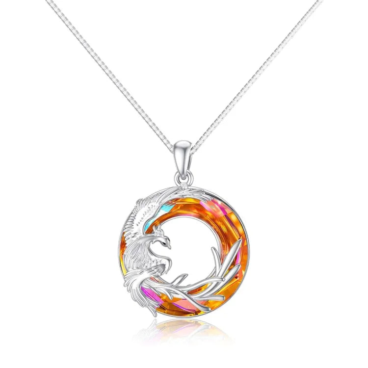 For Daughter - S925 I am So Proud of You Phoenix Necklace